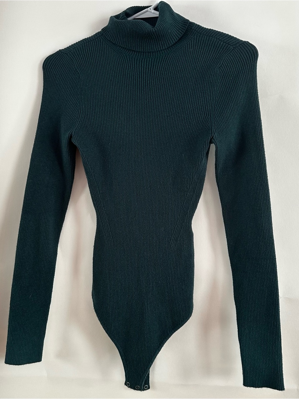 Abercrombie & Fitch Teal Ribbed Turtleneck Sweater